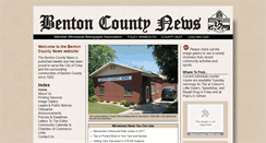 Desktop Screenshot of bentonconews.com