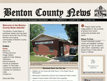 Tablet Screenshot of bentonconews.com